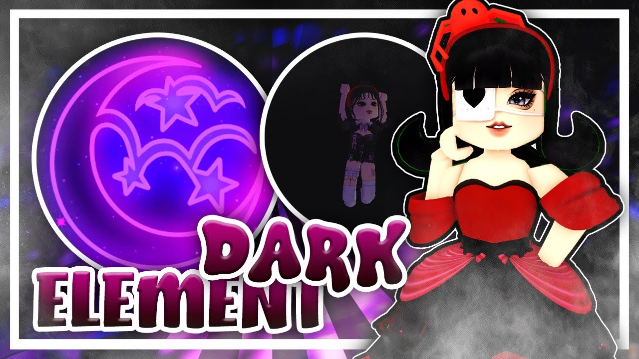🏰🌙 DARK ELEMENT COMPLETED OBBY & QUIZ ANSWERS! // Roblox Royale High New Campus 3!