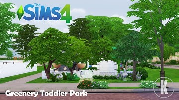 Toddler Park || The Sims 4 || Speed Build