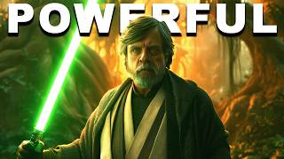 Grand Master Luke Skywalker's POWER Is INSANE