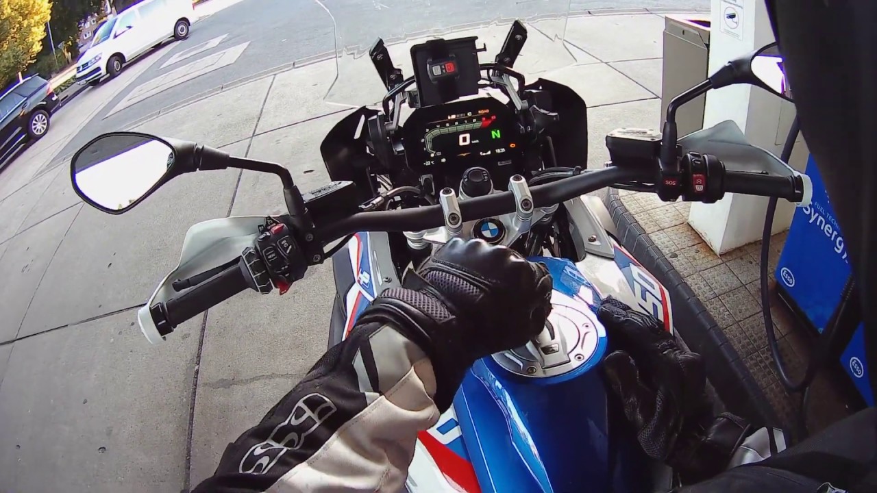 BMW GS 1250 Keyless go , Tanken