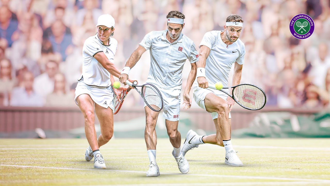 The Best One-Handed Backhands Wimbledon Has Ever Seen - YouTube