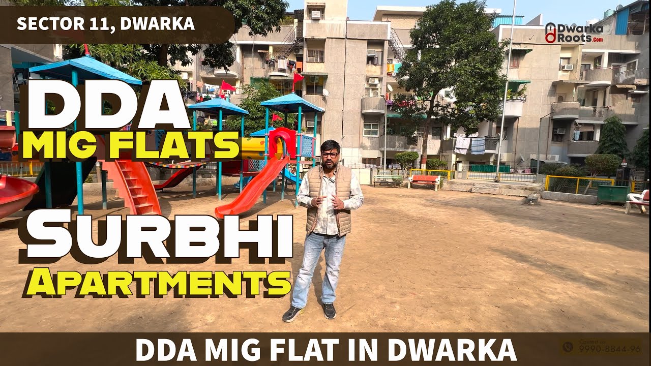Surbhi Apartment ~ DDA Flat in Sector 11, Pocket 1, Ground Floor 2 BHK