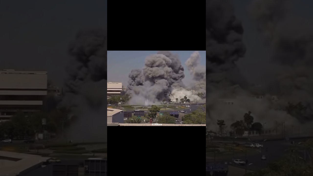 ￼ Israel Airstrike on Syrian ministry of￼ Defenses 💣