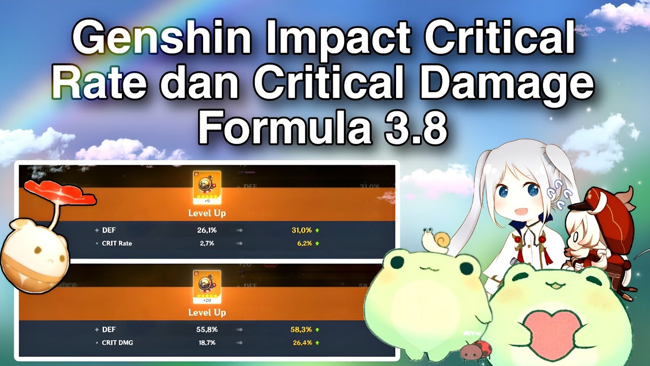 New Trick Critical Rate dan Critical Damage Formula 3.8 - YouTube