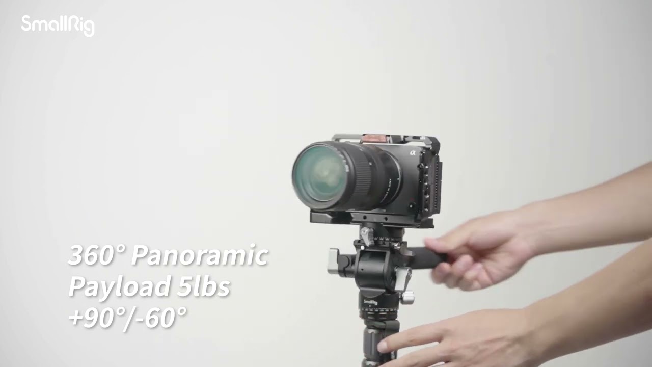SmallRig Lightweight Fluid Video Head 3457
