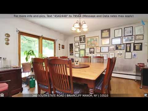 340 South State Road, Briarcliff Manor, NY home video tour