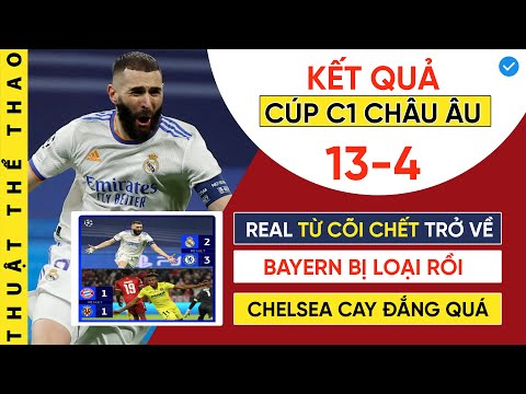 Video Kết quả Cúp C1 châu Âu | Real Madrid 