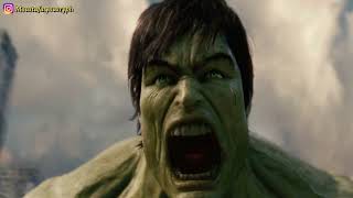 المعركة الكبرى بين هالك ( الرجل الاخضر ) وهذا الوحش العملاق ايهما الاقوى ؟! | The Incredible Hulk