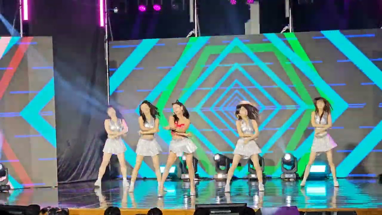 나의 학창시절 추억의 #이러쿵저러쿵  #허찬미 직캠  #파이브돌스 위문공연 