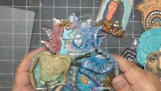 Recap of Laurie Mika's class~Clay Transfer
