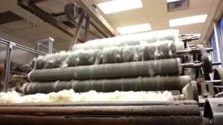 Birkeland Wool Carding Machine  May 19, 2014
