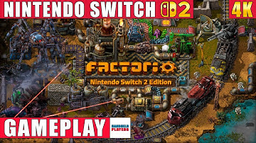 Factorio - Nintendo Switch 2 Edition Gameplay in 4K