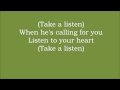 &quot;Listen To Your Heart&quot; by Roxette (lyrics)