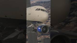 Delta Air Lines A320neo Approach Near Burj Khalifa | Dubai Airport | MSFS2020