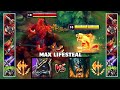 %130 LIFE STEAL NASUS vs MAX HEALING OLAF FIGHTS & Best Moments!