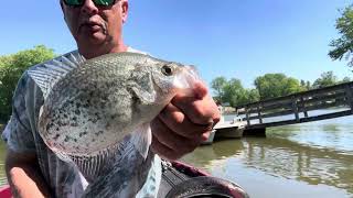 Shallow?  Yes Sir!!  -  Crappie Fishing