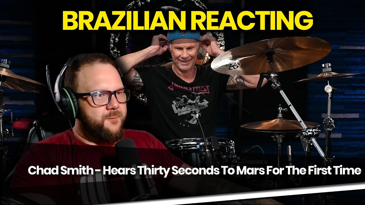 Chad Smith hears 30 Seconds To Mars for the first time 🤯 Take a sneak, Chad Smith 30 Seconds To Mars