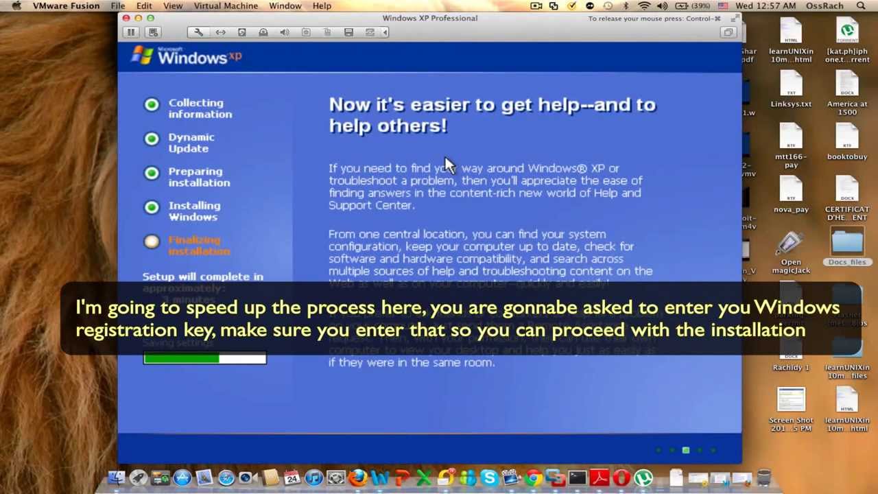 Vmware workstation how to install windows xp on virtual machine youtube