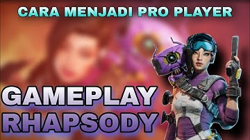 THE FIRST TIME TRYING RHAPSODY REALLY REALLY OP APEX LEGENDS MOBILE