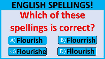 Spelling Quiz 81: Can You Score 30/30 In This Spelling Quiz?  #learn #english #spelling