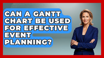 Can a Gantt Chart Be Used for Effective Event Planning? | The Project Manager Toolkit News
