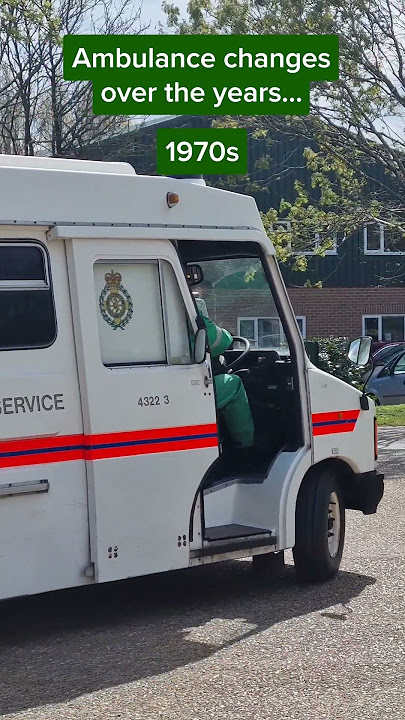 How London ambulances have changed over time
