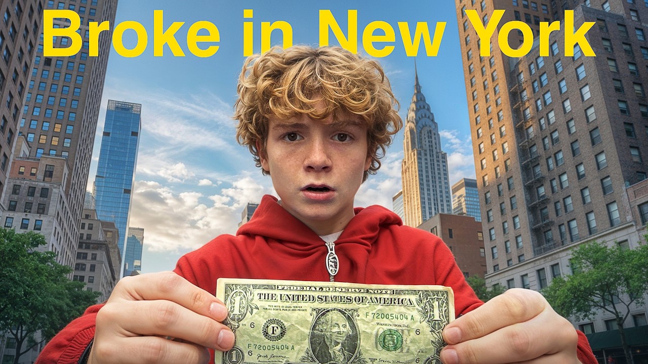 Surviving NYC on $1 for 24 Hours