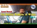 How to top up a Dead or Low Car Battery In A Cold Morning