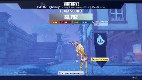 Fortnite Stw solo 124 ventures ride the lightning stall build no constructer