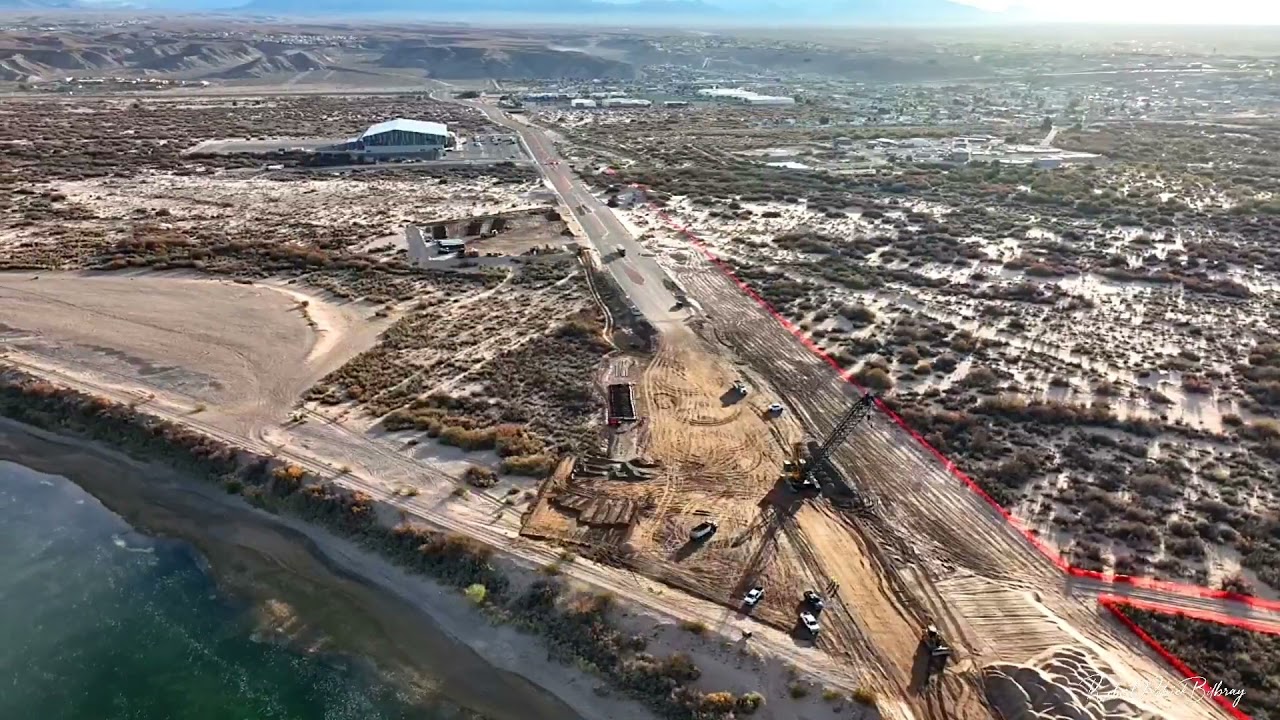 Bullhead Parkway Bridge Construction 12 22 2021 YouTube