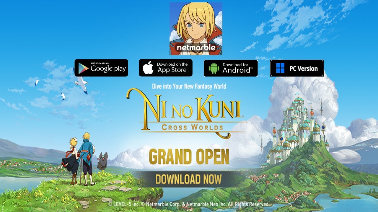 Ni No Kuni: Cross Worlds download – Android, iOS, and PC