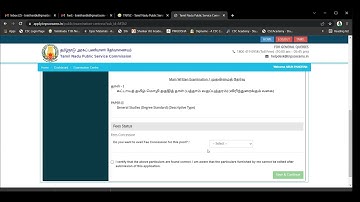 TNPSC GROUP 2/2A PAYMENT ISSUE | FEES CONCESSION