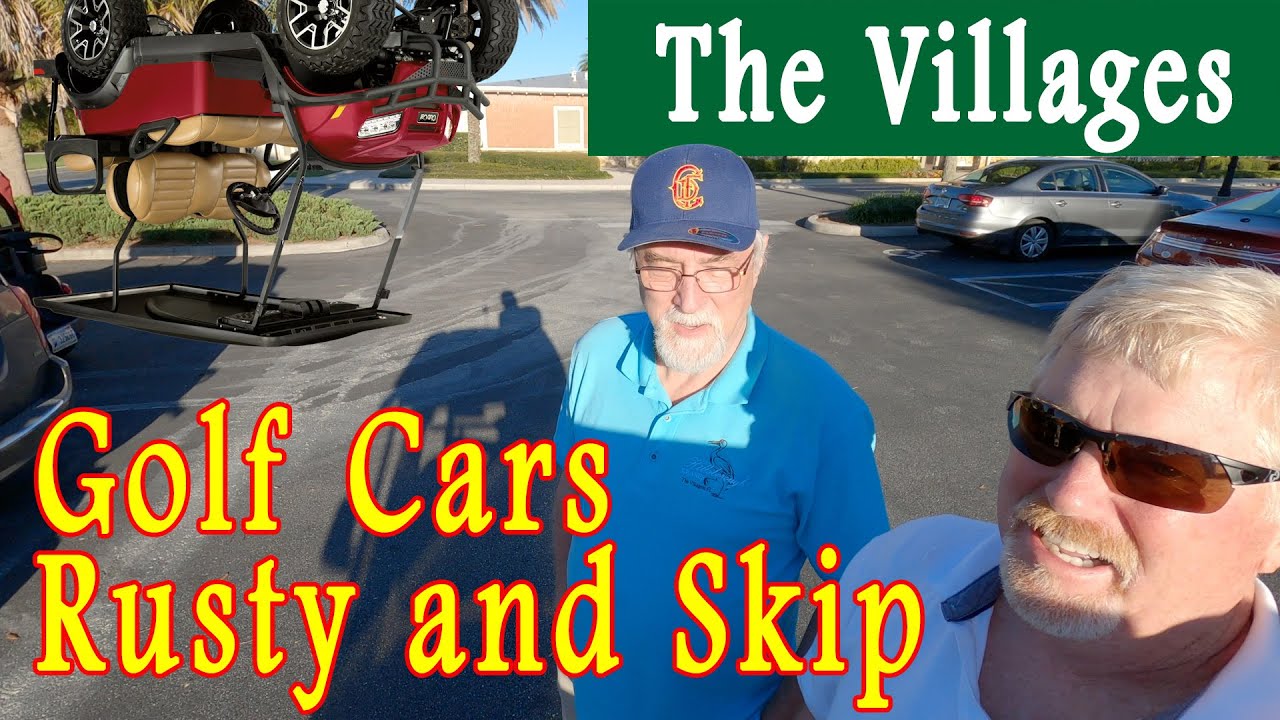 The Villages lifestyle preview visit Golf Cars & Carts with Rusty