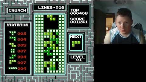 Nes Tetris 5-wide NoRo 21 lines [first lvl 2]