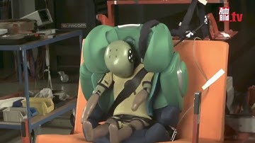 Cybex Solution Q3 Fix Краш тест  Фронтальный удар