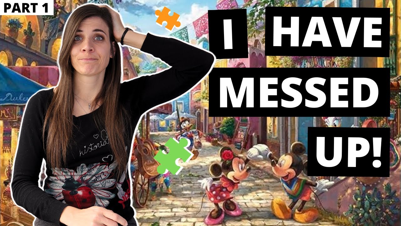 ЧАСТЬ 1/3: Я ПЕРЕПУТАЛ пакеты!? Пазл Томаса Кинкейда Disney из 6000 деталей