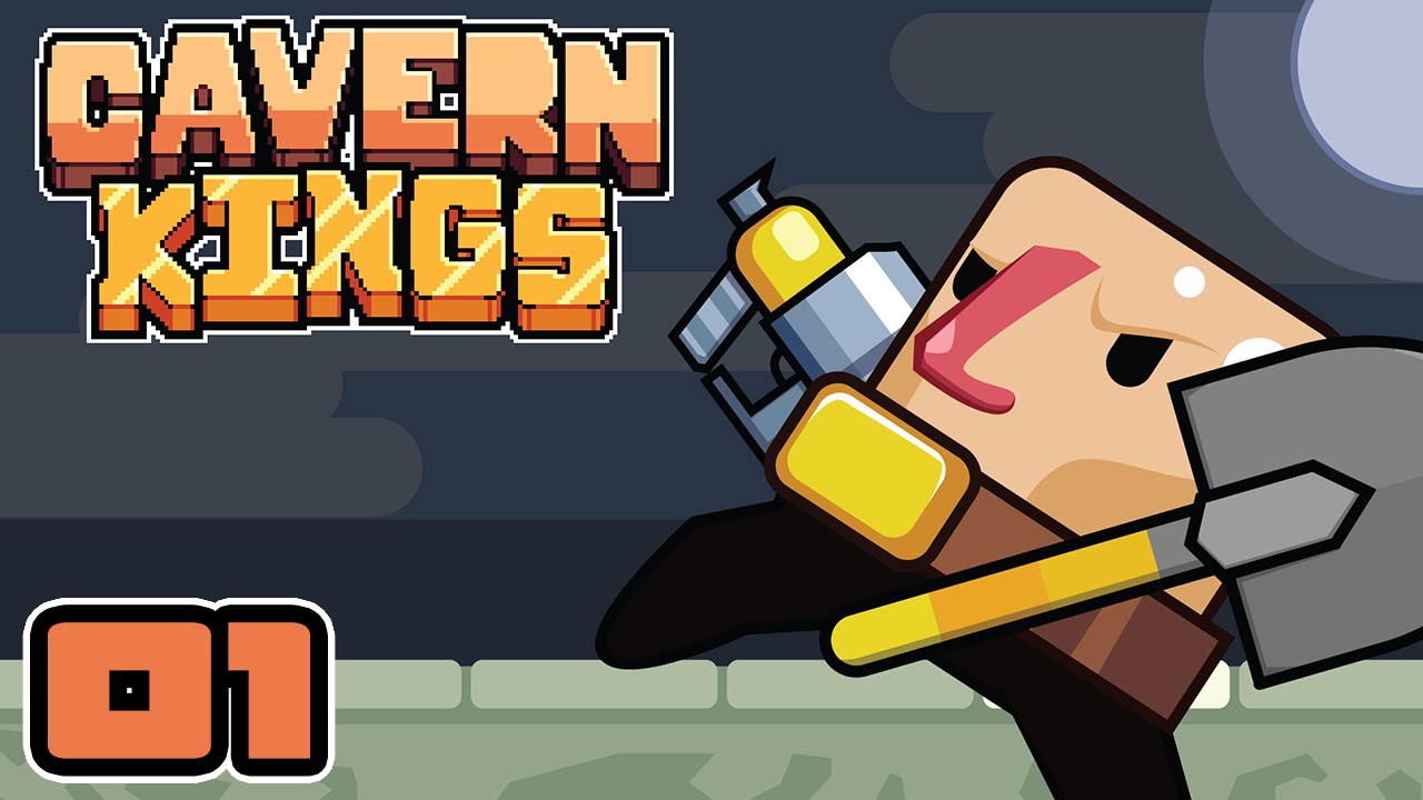 Stop Looking At Me! - Lets Play: Cavern Kings Early Access - Part 1