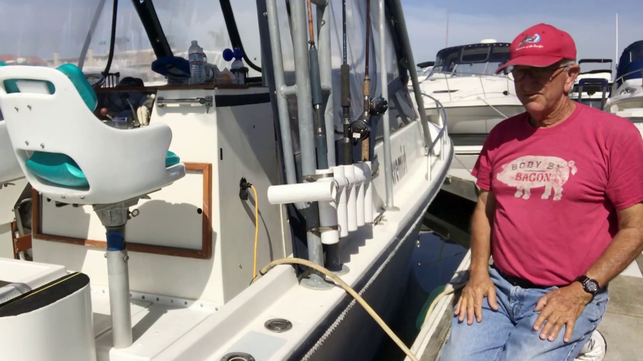 DOWNSAIL DIY ROD HOLDER CHANGES TO TROLLING MOD. Side rigger Troll a