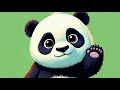 Пісня для дітей Панда привіт Весела дитяча пісенька про панду