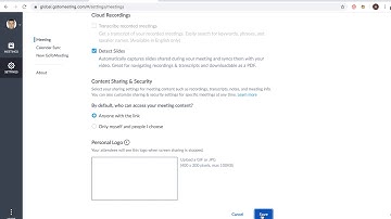 How to enable WEB BROWSER MEETINGS in GOTOMEETING?