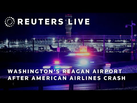 LIVE: View of Washington's Reagan airport after American Airlines crash | REUTERS