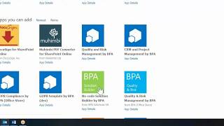 Office 365/SharePoint App Builder by BPA Solutions screenshot 1
