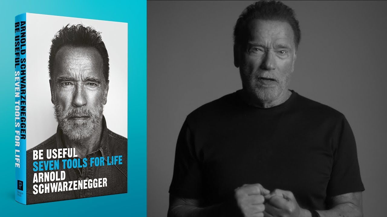 AUTOGRAPHED SIGNED Arnold Schwarzenegger Be Useful Seven Tools Life Book IN  HAND