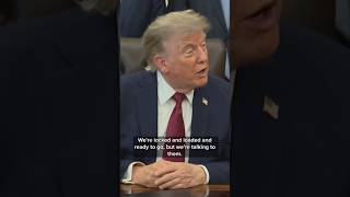 'WE'RE LOCKED AND LOADED:" Trump warns US is ready to escalate Iran war