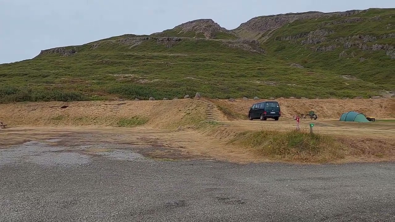 Weather in Flókalundur @Camping site. @Whatsoniceland — Flókalundur, Iceland — video poster
