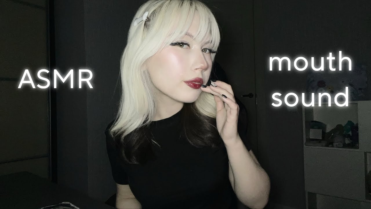 ASMR Неразборчивый шёпот и ЗВУКИ РТА💋| asmr triggers, mouth sounds, kissing sounds, whispering |