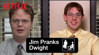 TOP 5 Jim Halpert Pranks on Dwight! | The Office | #shorts