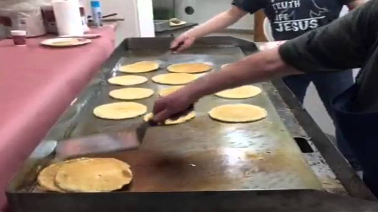 Making Pancakes with the Crisis Center of Johnson County