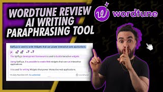 WordTune AI Rewriter Review ✍ Expand, Shorten, & Paraphrase Your Writing To Get More Done Faster