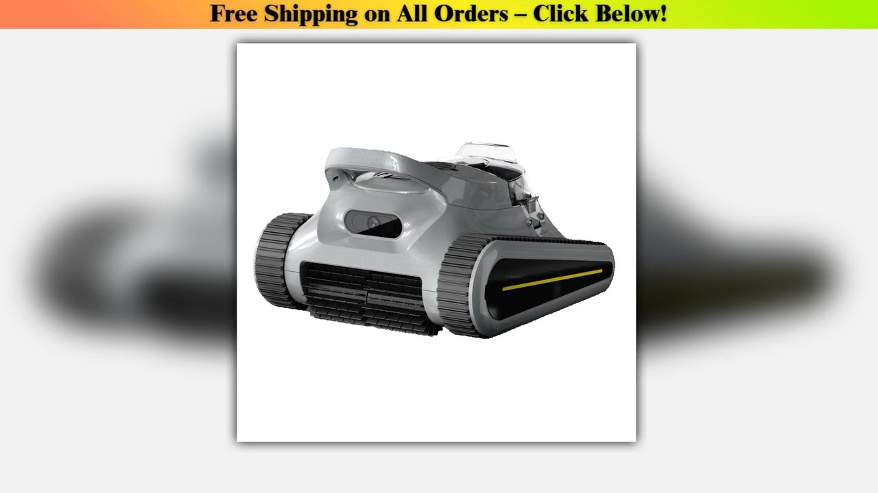 Seauto Cordless Pool Vacuum Robot 180 Mins Running Wall Climbing for Above Ground & Inground Pools